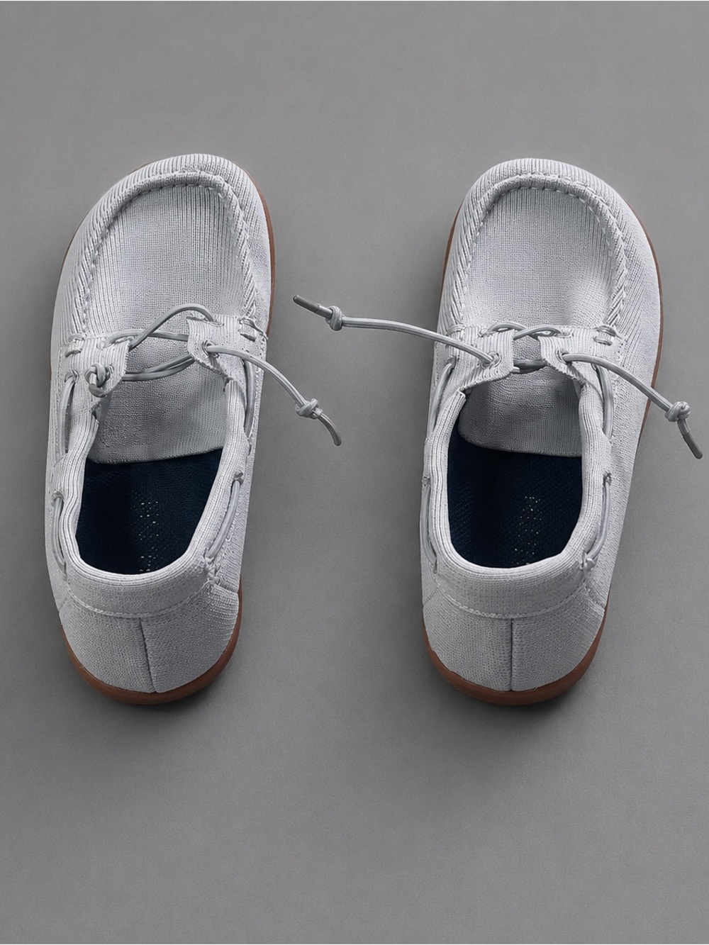 WHITIN Barefoot Minimalist Shoes Gray Gum Sole Unisex EU 40 US 7-7.5